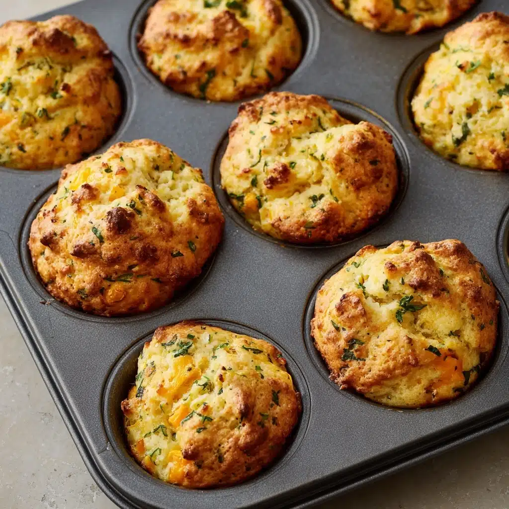 Savory Cottage Cheese Muffins Recipe - Recipe Image