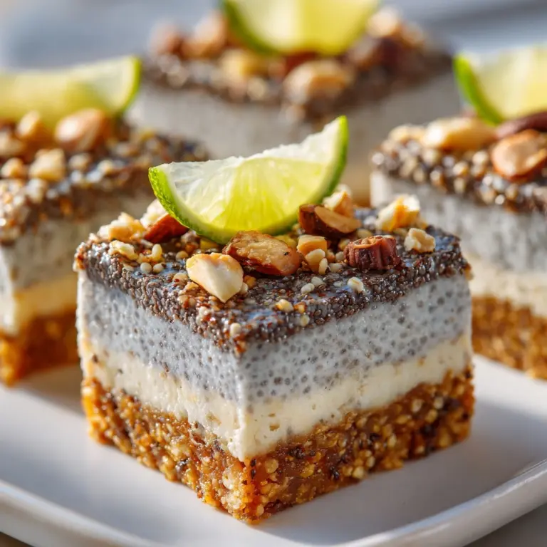 ding Bars with Zesty Coconut Lime Flavor Recipe