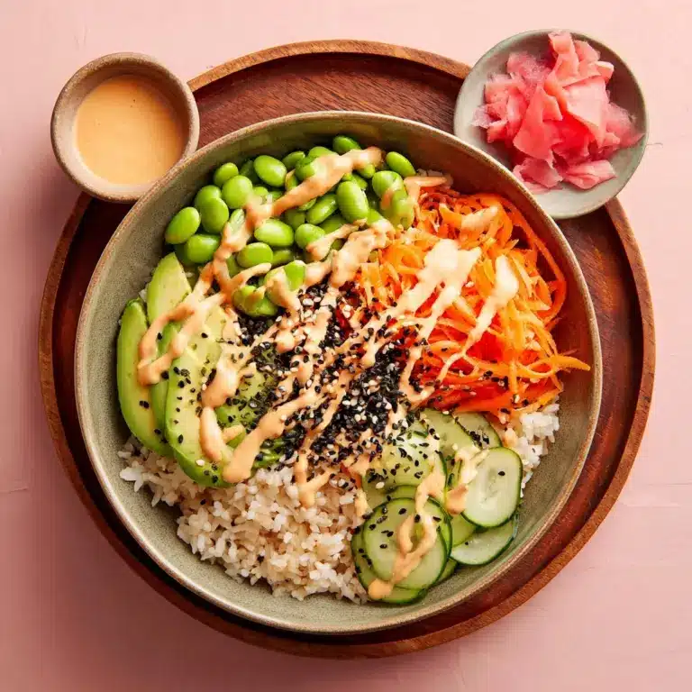 Veggie Sushi Bowls Recipe