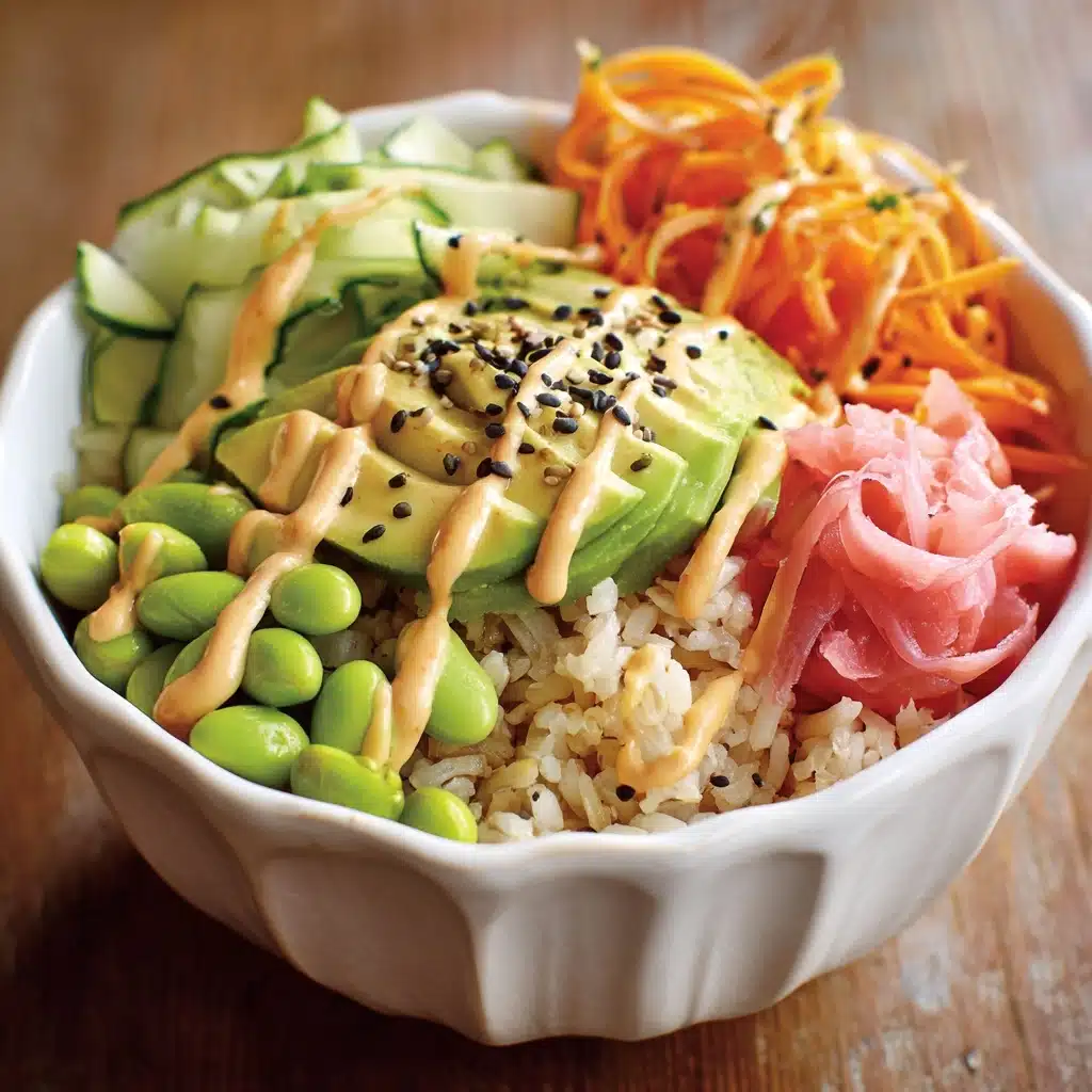 Veggie Sushi Bowls Recipe - Recipe Image