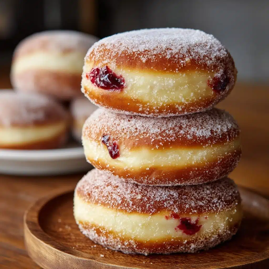 Air Fryer Jelly Donuts Recipe - Recipe Image