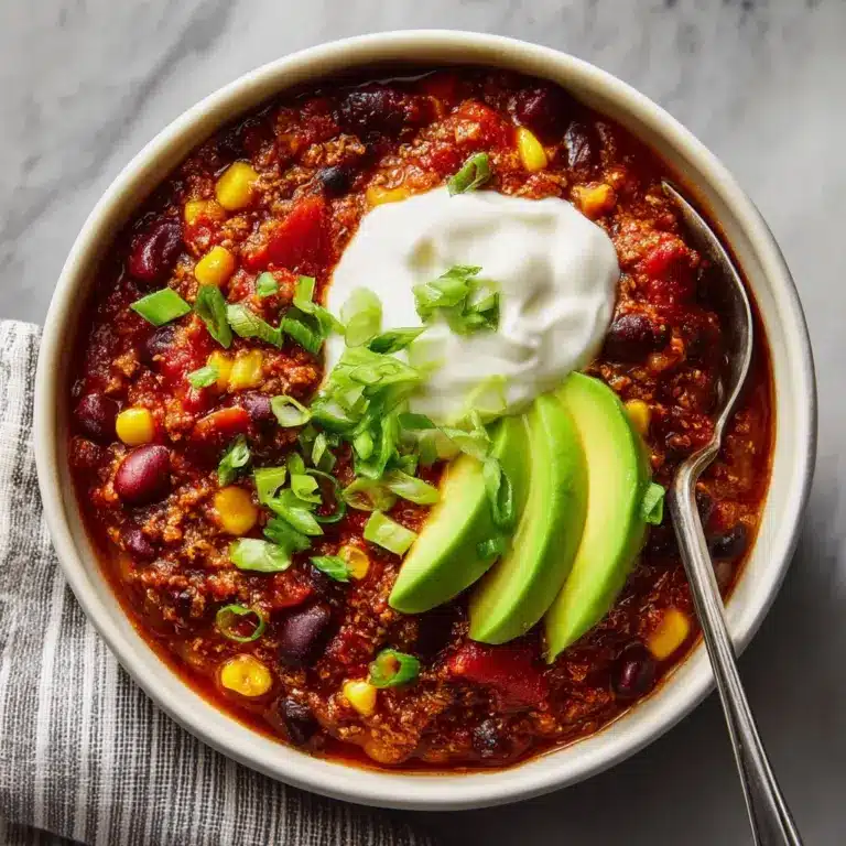 Slow Cooker Protein Chili Recipe