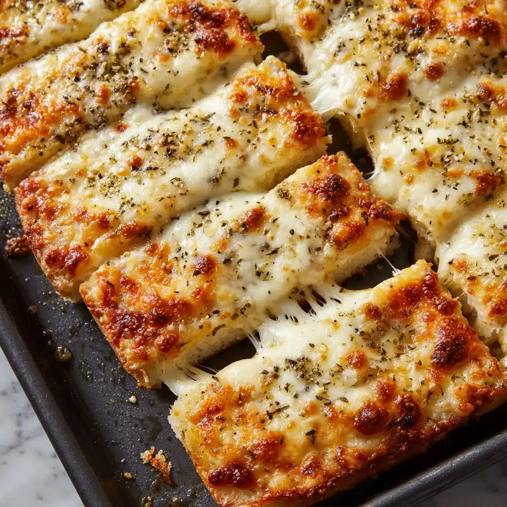 Homemade Cheesy Breadsticks Recipe