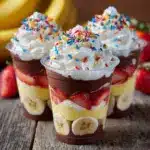 Banana Split Pudding Cups Recipe