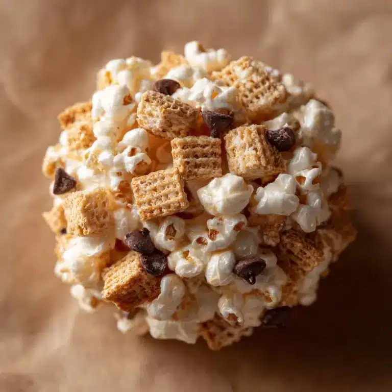 S'mores Popcorn Balls Recipe