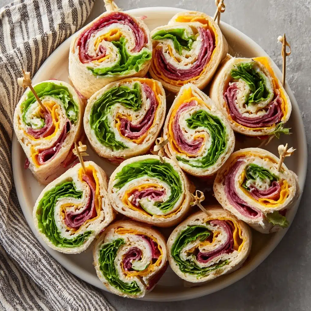 Pinwheel Sandwiches Recipe - Recipe Image