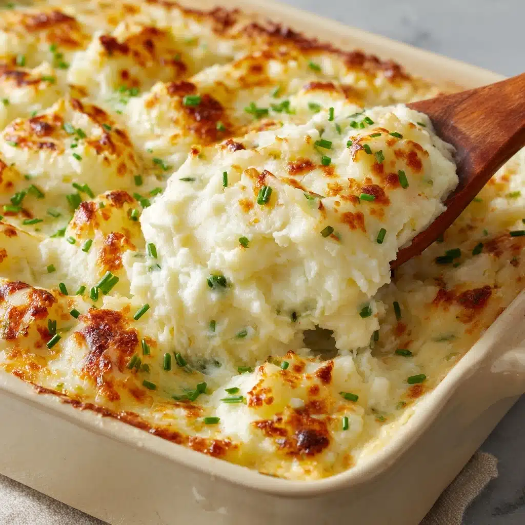 The Best Creamiest Baked Mashed Potatoes Recipe - Recipe Image
