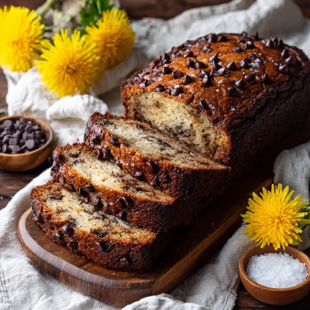 Miso Chocolate Chip Banana Bread Recipe