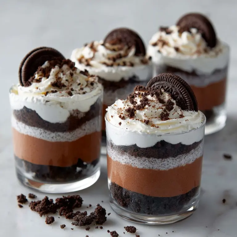 Chocolate Oreo Pudding Delight Recipe