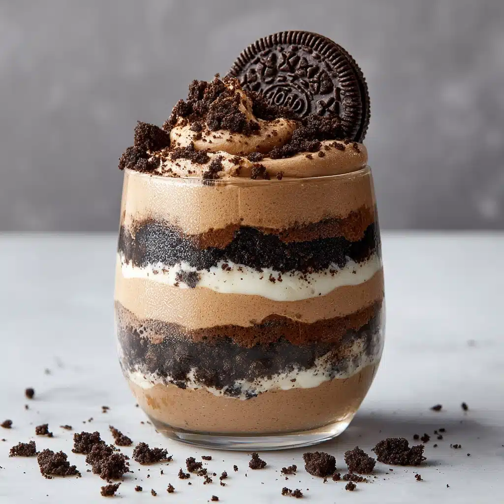 Chocolate Oreo Pudding Delight Recipe - Recipe Image