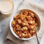 Vanilla Granola (gluten-free, dairy free, vegan option) Recipe