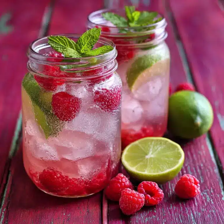 Raspberry Mojito Cocktail Recipe