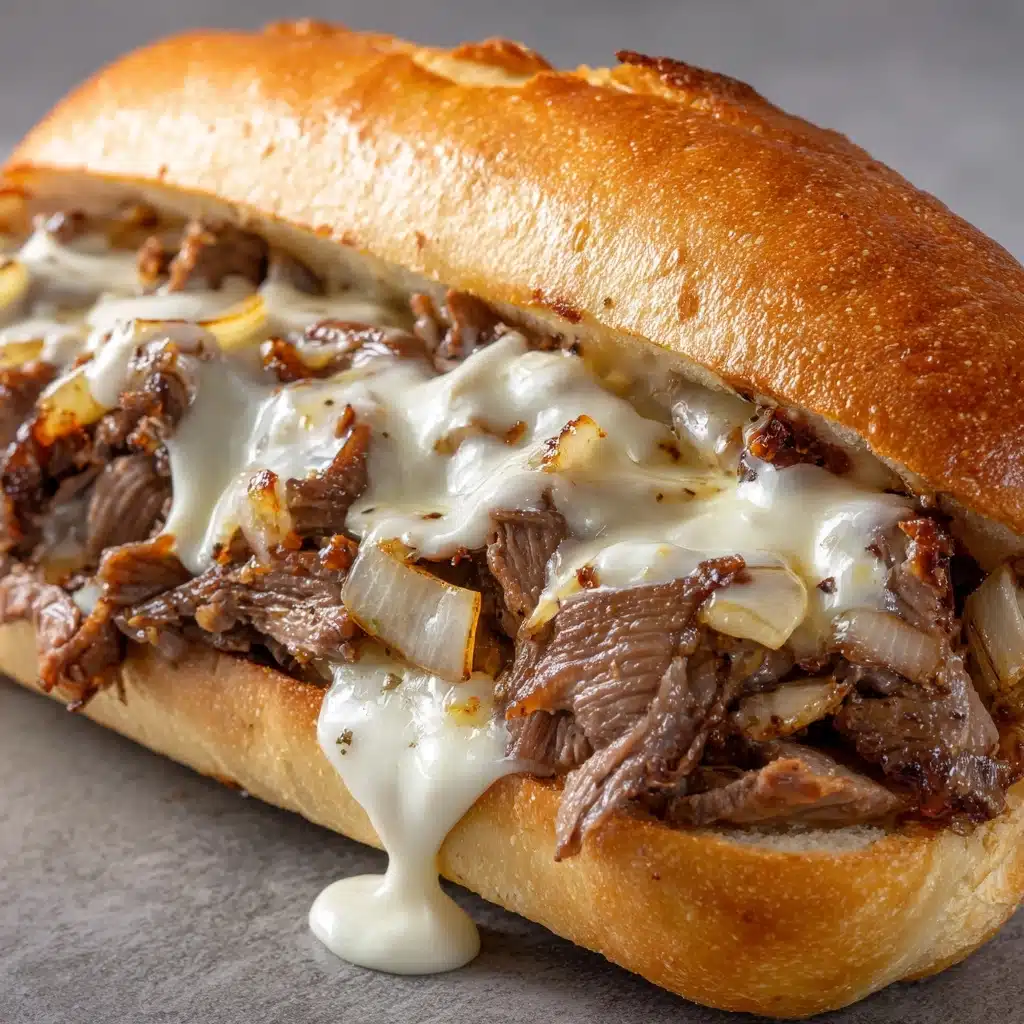 Philly Cheesesteak Recipe - Recipe Image