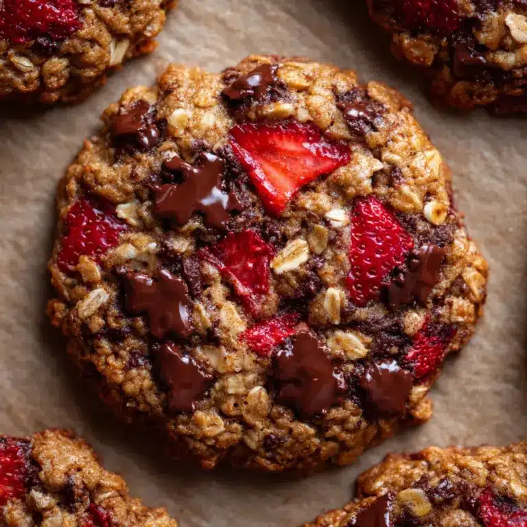 Strawberry Cookies (4 Ingredients) Recipe