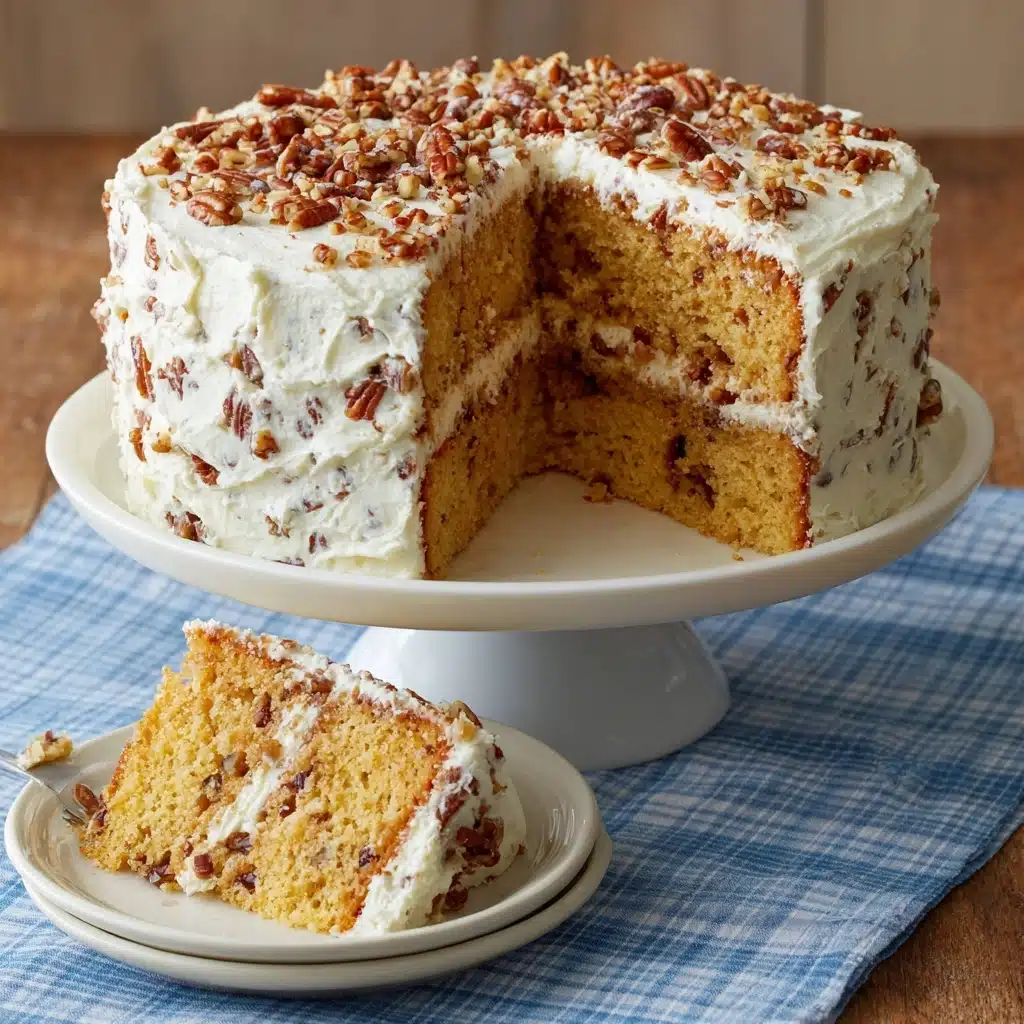Easy Italian Cream Cake Recipe - Recipe Image
