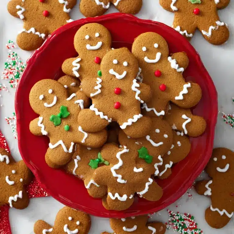 Soft & Chewy Gingerbread Men Cookies Recipe
