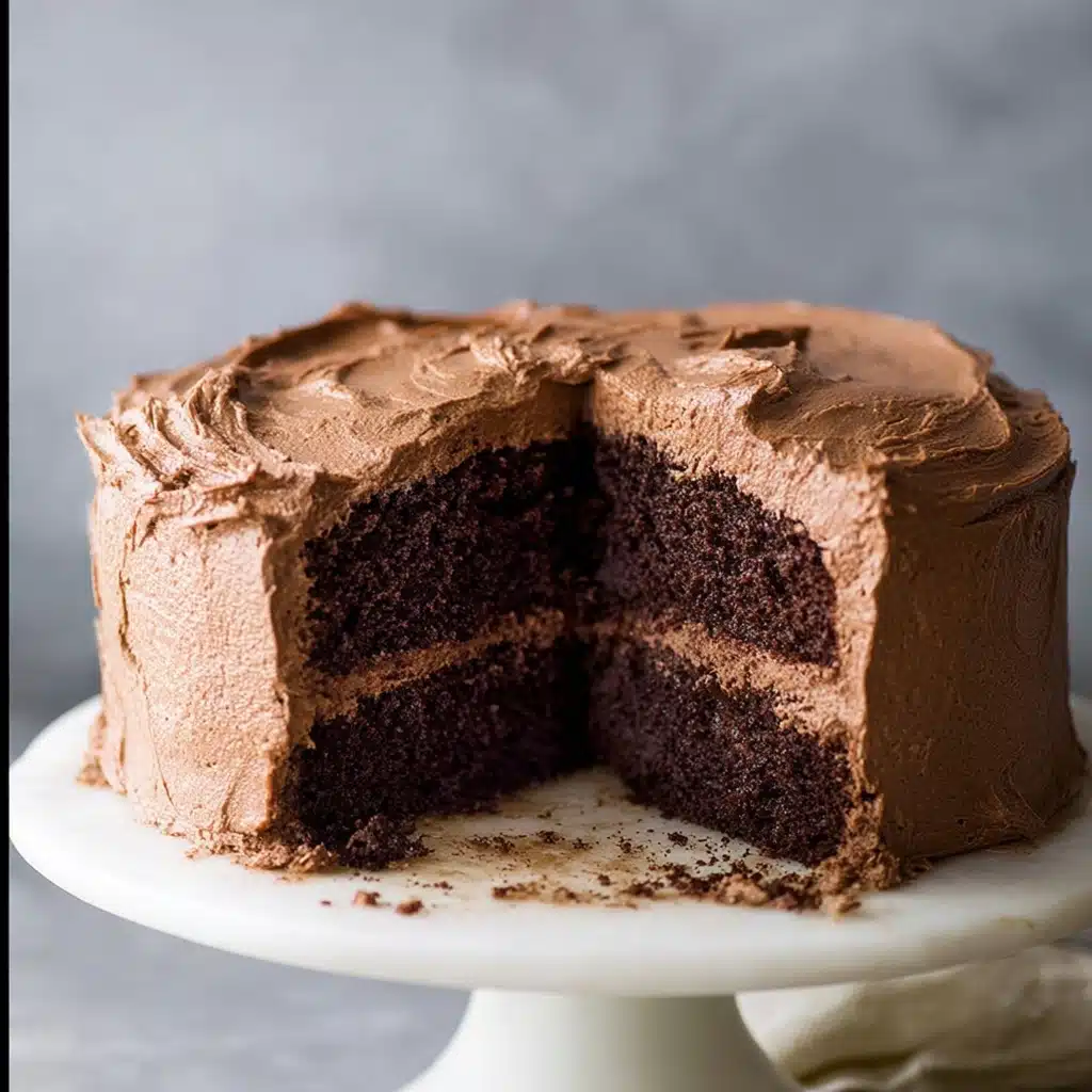 The Best Vegan Chocolate Cake Recipe - Recipe Image