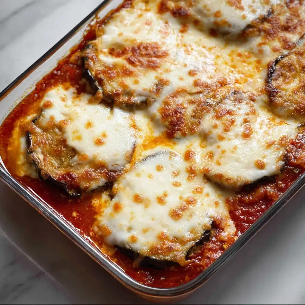 Healthy Baked Eggplant Parmesan Recipe