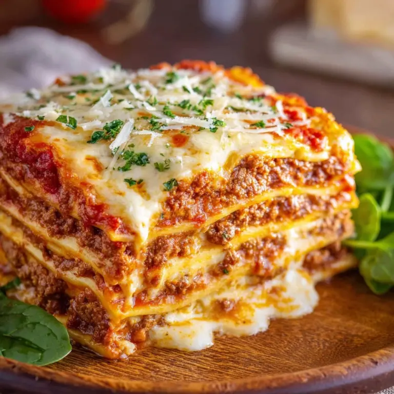 Ultimate Meat Lasagna Recipe