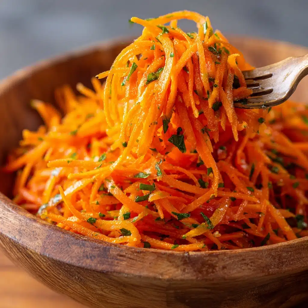 Russian Carrot Salad - Koreiskaya Morkovka Recipe - Recipe Image
