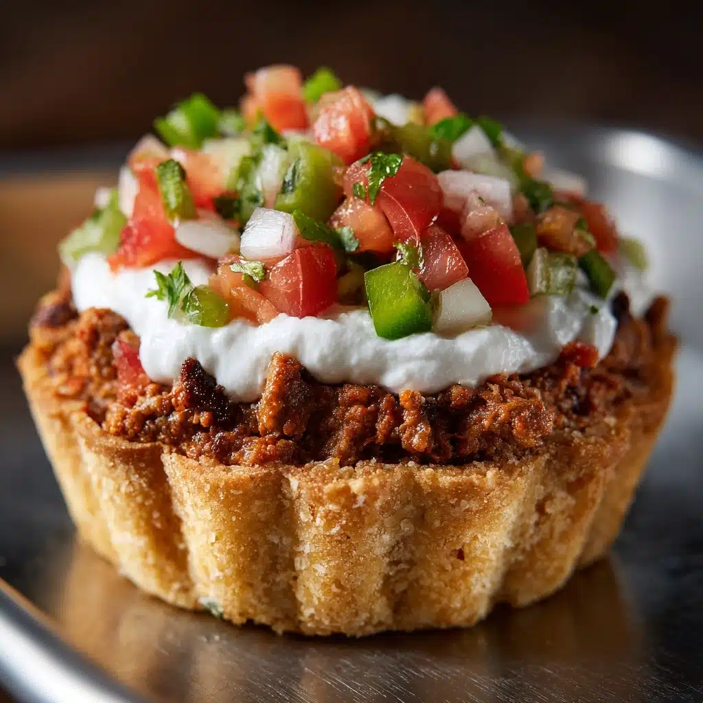 Taco Cupcakes Recipe - Recipe Image