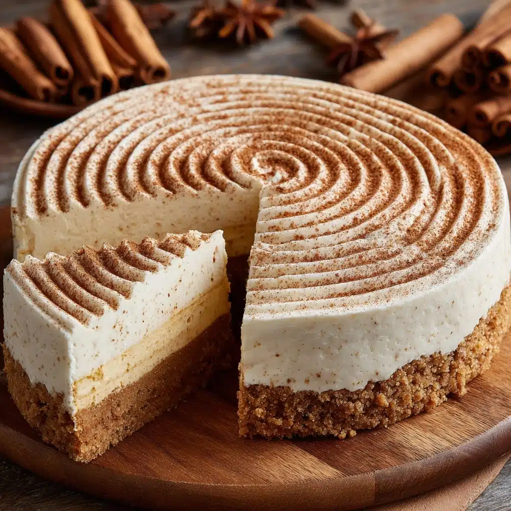 Cinnamon Roll Cheesecake Recipe - Recipe Image