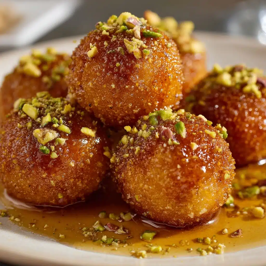 Golden Honey Ricotta Pistachio Bites Recipe
