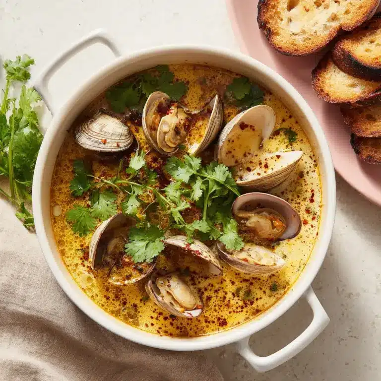 Coconut Broth Clams with Lemongrass Recipe