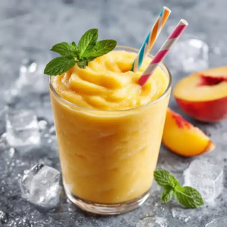 Frozen Peach Lemonade Recipe