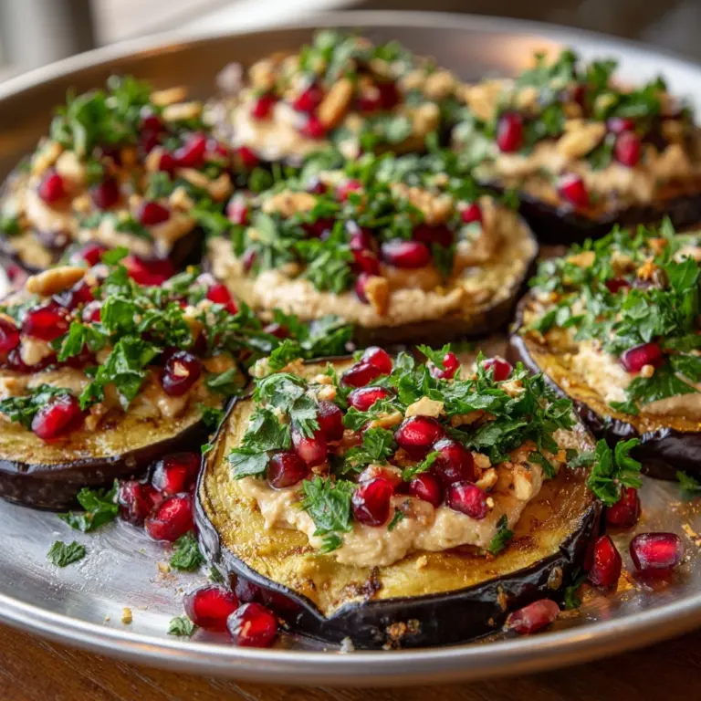 Mediterranean Roasted Eggplant Recipe