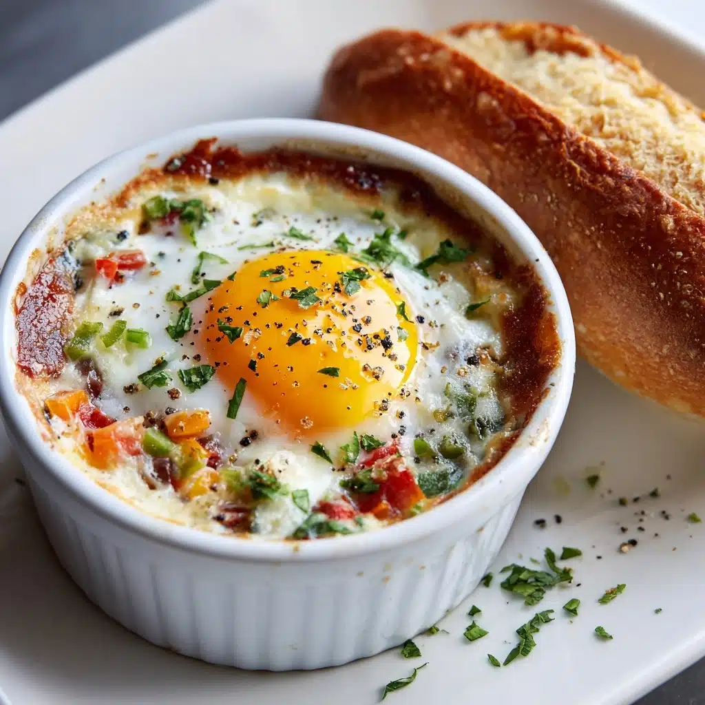 Baked Feta Eggs Recipe