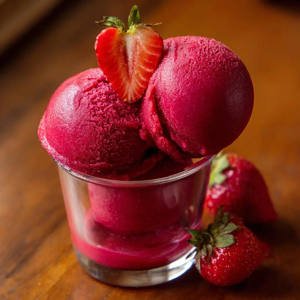 Strawberry Sorbet Recipe