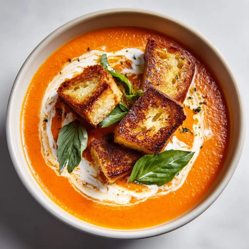 Easy Roasted Tomato Soup Recipe - Recipe Image