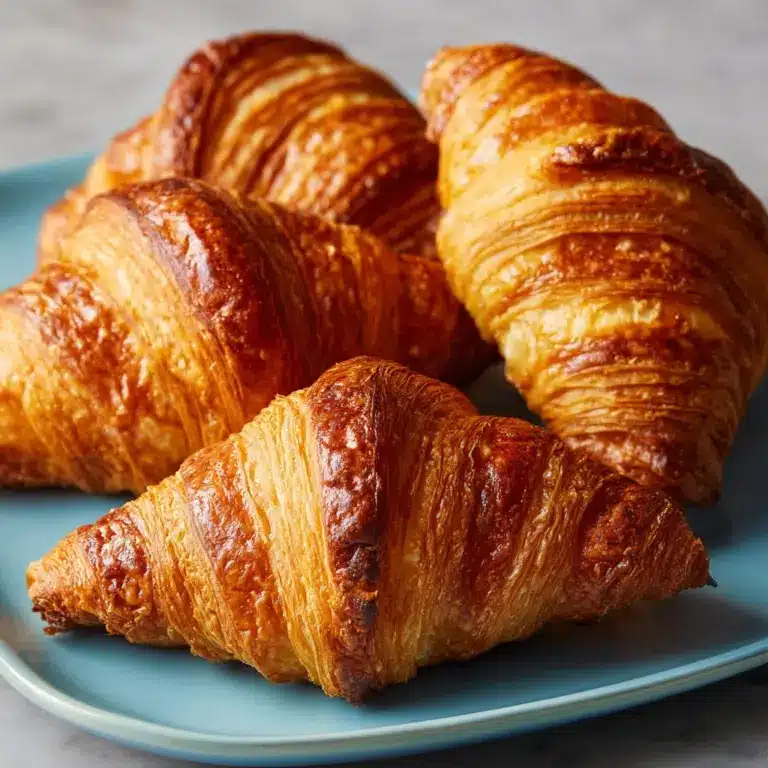 Perfect Homemade French Croissants – A Step-by-Step Guide Recipe