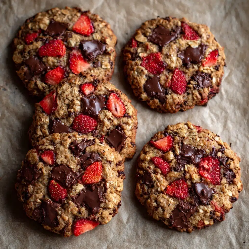 Strawberry Cookies (4 Ingredients) Recipe - Recipe Image
