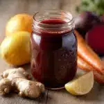 ing Beet apple carrot lemon ginger juice Recipe