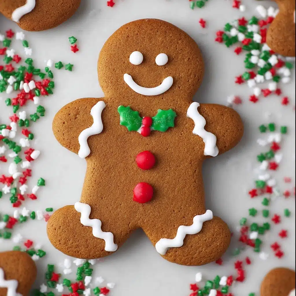 Soft & Chewy Gingerbread Men Cookies Recipe - Recipe Image