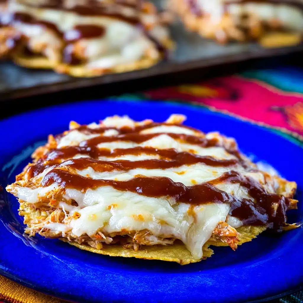 BBQ Chicken Tostadas Recipe - Recipe Image