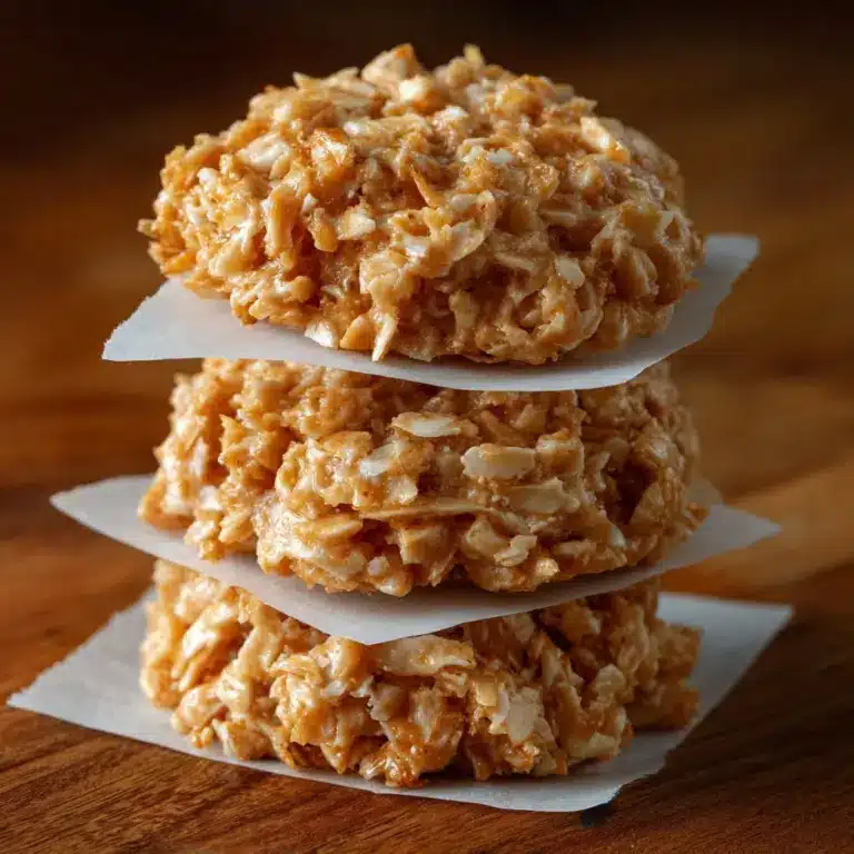 No-Bake Coconut Cookies Recipe