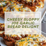 Sloppy Joe Garlic Bread Recipe