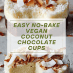 Vegan Coconut Cups | No-Bake Dessert Recipe