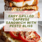Grilled Caprese Sandwich Recipe