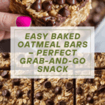 Baked Oatmeal Bars Recipe