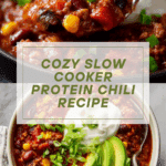 Slow Cooker Protein Chili Recipe