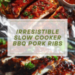 Easy Slow Cooker BBQ Pork Ribs (w/ Brown Sugar Rub) Recipe