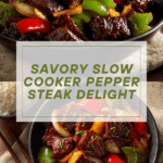 Slow Cooker Pepper Steak Recipe