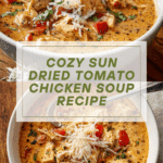 Sun Dried Tomato Soup with Chicken Recipe