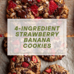 Strawberry Cookies (4 Ingredients) Recipe