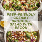 Baking bacon is easy and results in crisp bacon slices, perfect for this broccoli salad Recipe