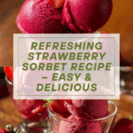 Strawberry Sorbet Recipe